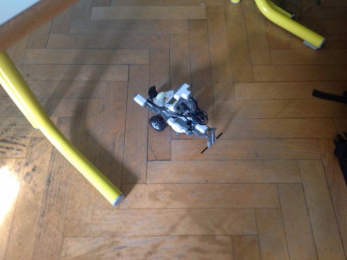 Robot Lego Mindstorm en action !