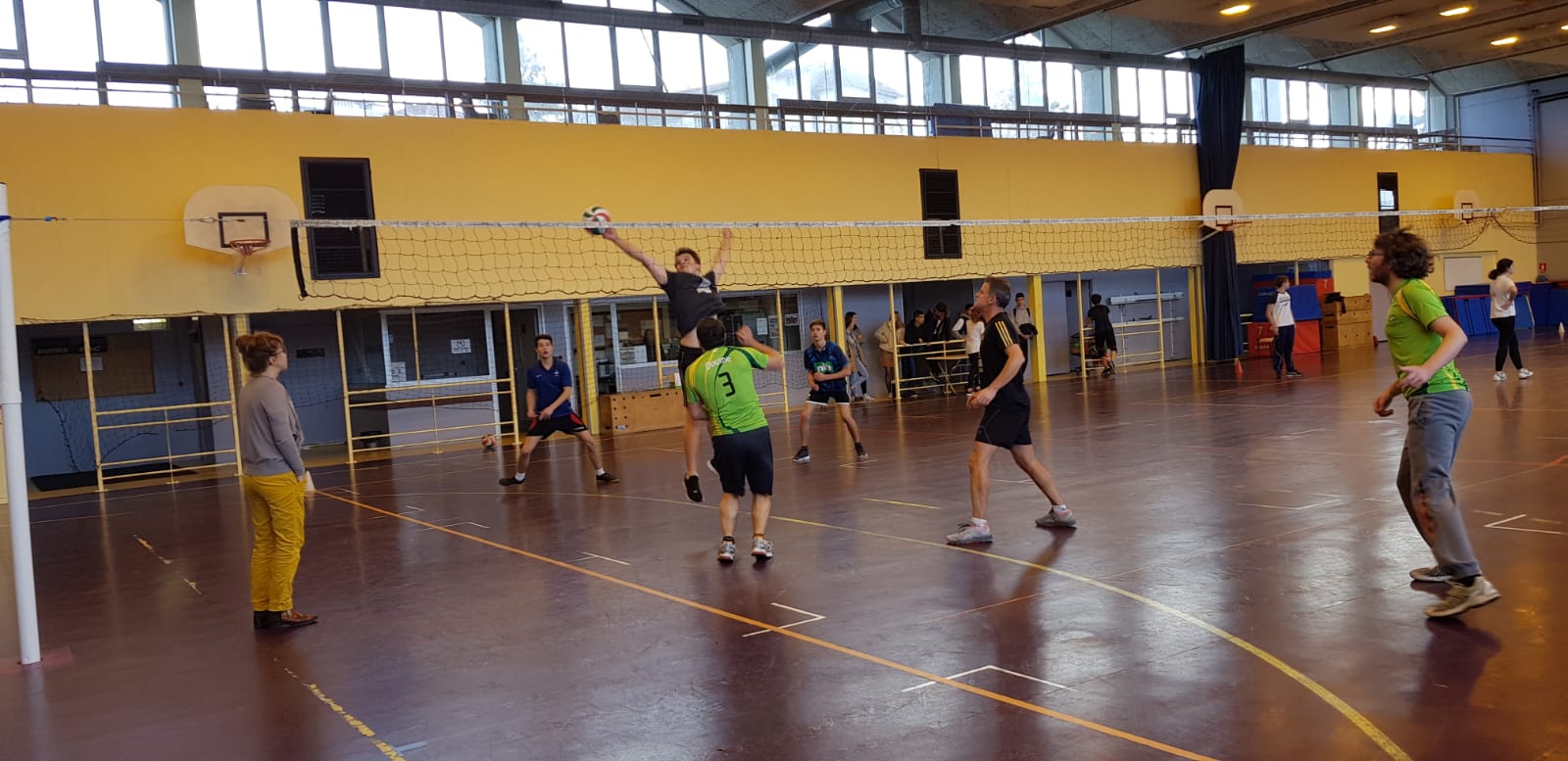 Rencontres de volley profs élèves