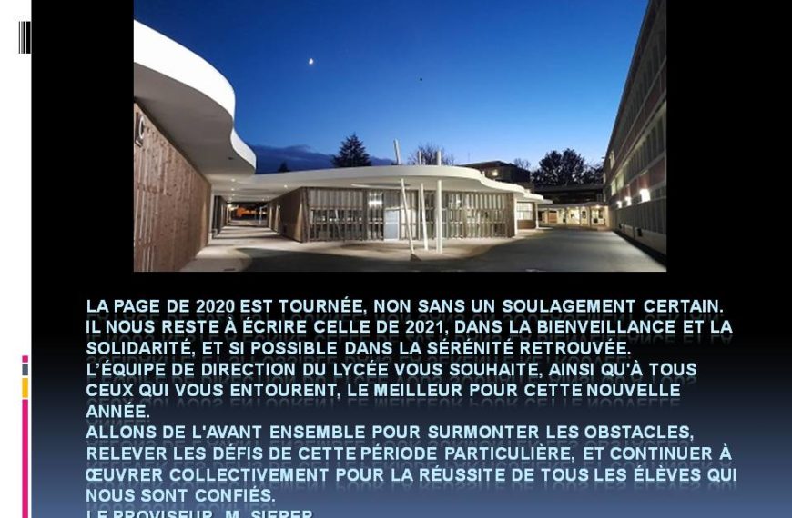 VOEUX 2021