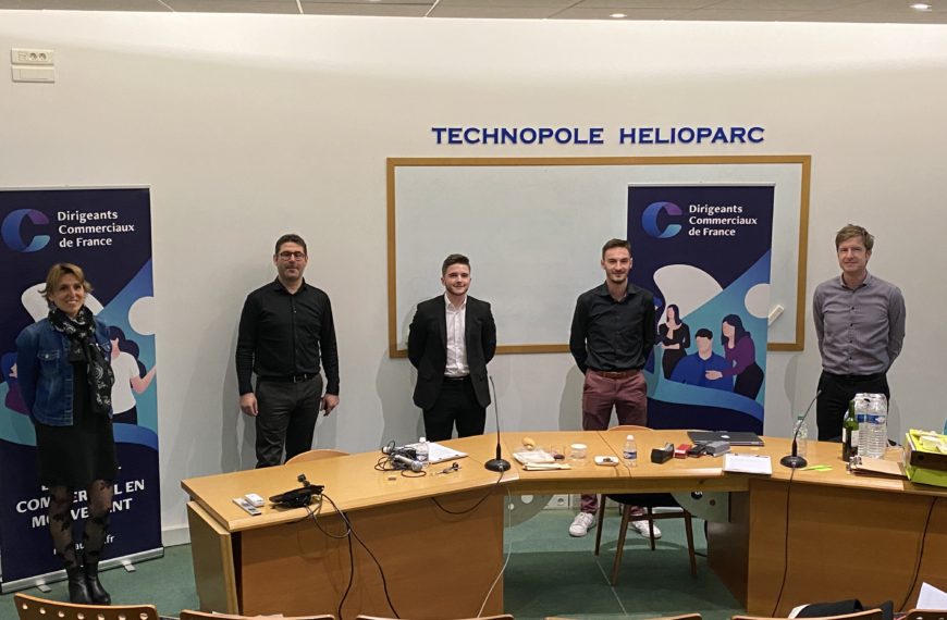 Nouvelle victoire régionale pour nos lauréats de BTS TC au challenge des dirigeants commerciaux