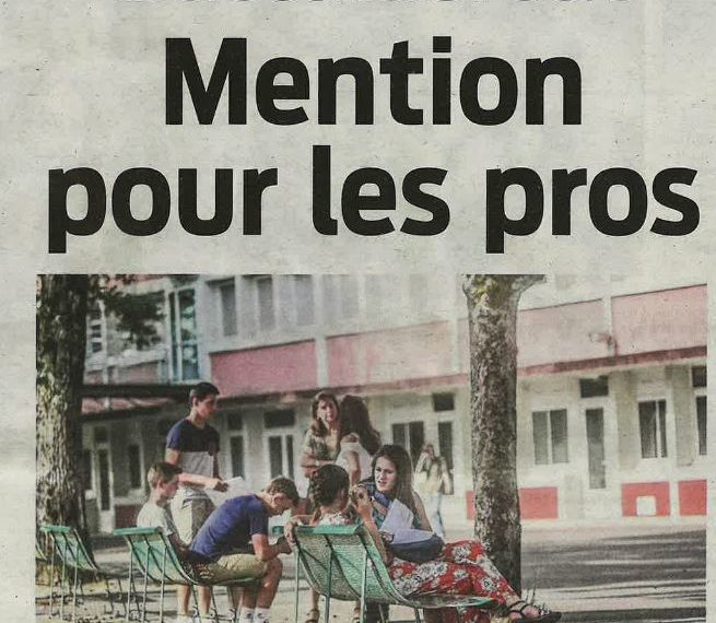 Le lycée Saint-Cricq à l’honneur dans Sud-Ouest