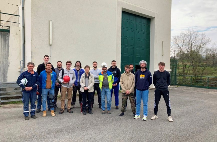 Le BTS électrotechnique en chantier école au GU d’Asasp d’EDF