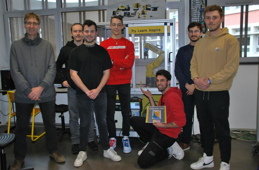 Des étudiants du BTS Automatisme et Robotique (CRSA) en finale des Olympiades FANUC